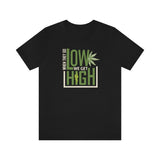When They Go Low Short Sleeve Tee-Black