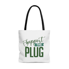 Support The Plug Tote Bag