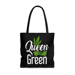 Queen of Green Tote Bag