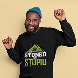 I'm Stoned Not Stupid Crewneck Sweatshirt