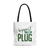 Support The Plug Tote Bag